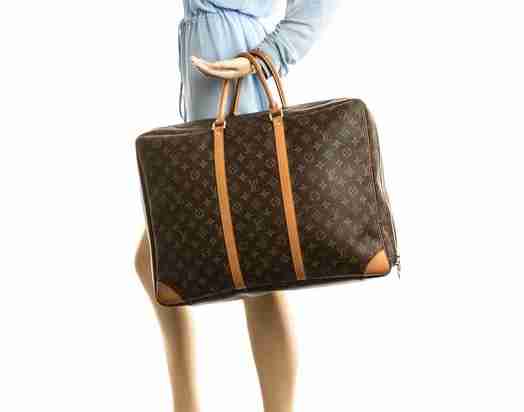 Louis Vuitton, jet set suitcases