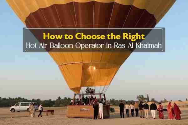 Ras Al Khaimah, hot air balloon